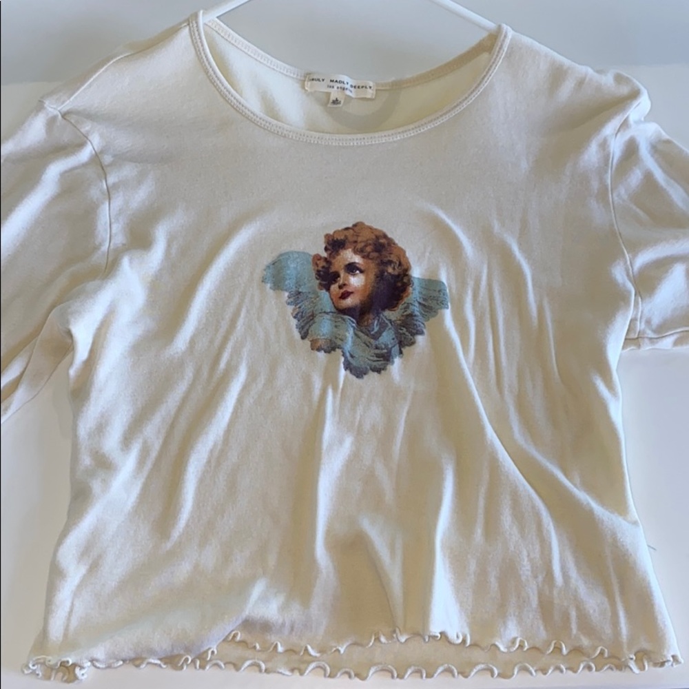 Truly madly deeply cherub long sleeve shirt